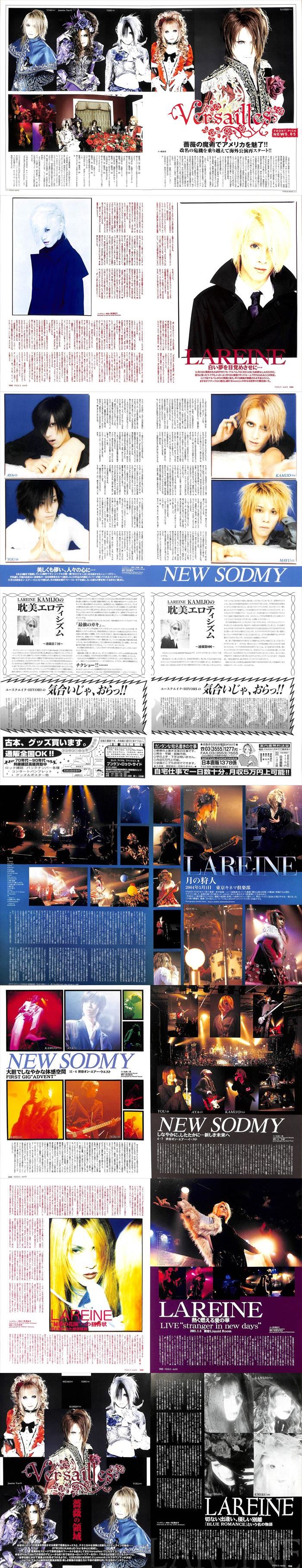 LAREINE ラレーヌ 雑誌 切り抜き 70P◇欠けなし！KAMIJO LAREINE